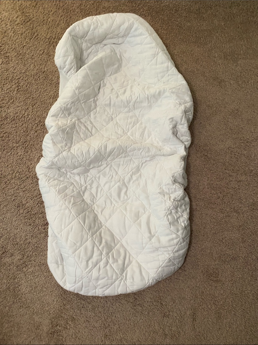 White Quilted Twin Bed Mattresss Cover Pad Soft Home Bedding